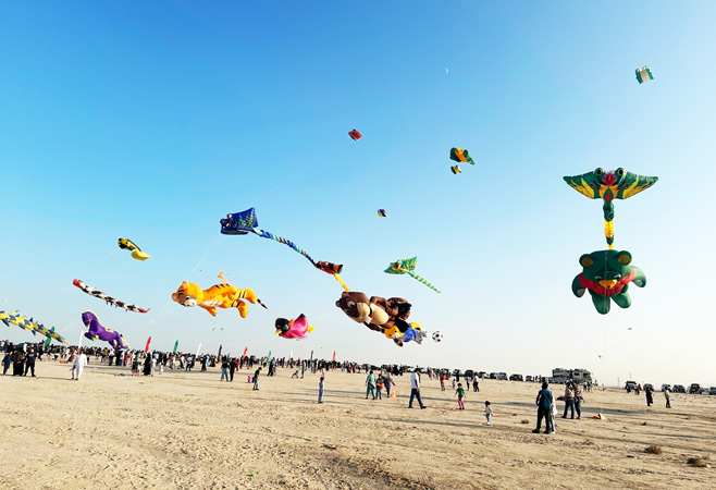 International Al Farsi kite festival Kuwait