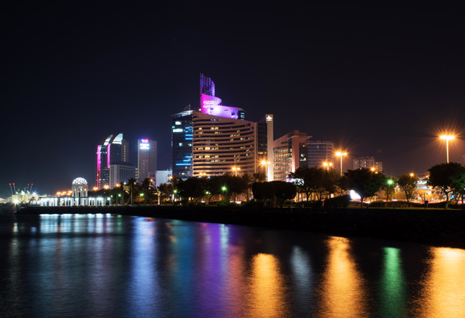 Symphony Style Hotel night view