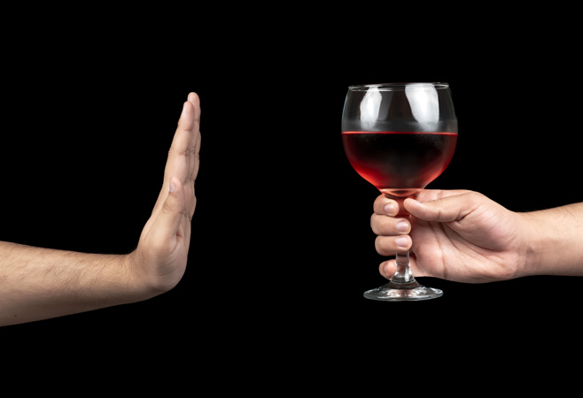 Alcohol is forbidden in Kuwait 