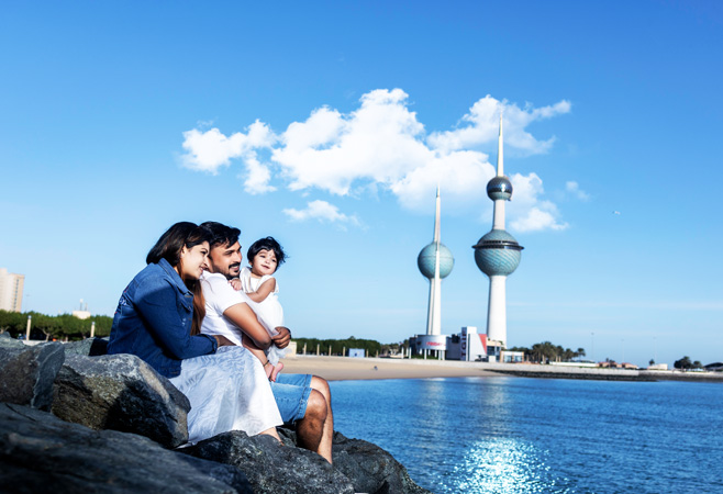 The best-known landmark of Kuwait City