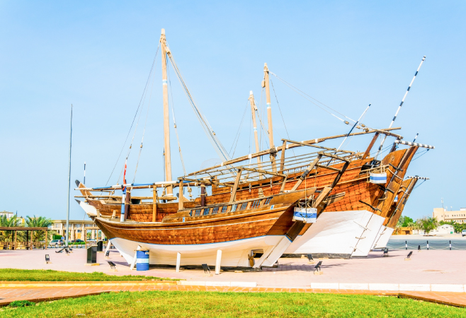Wooden Dhow Building