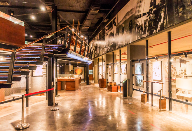 Interior of Kuwaiti Maritime Museum