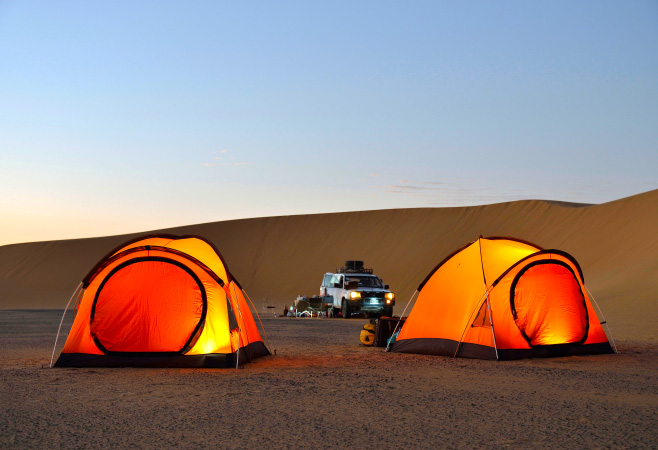 Desert Camping in Kuwait