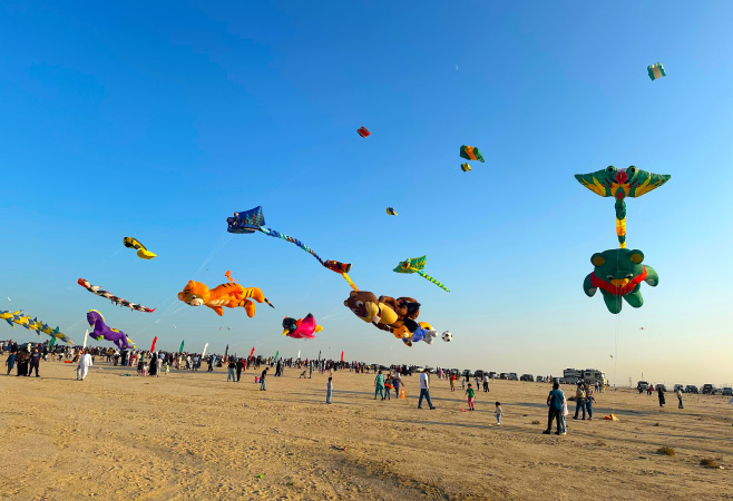 International Al Farsi kite festival Kuwait